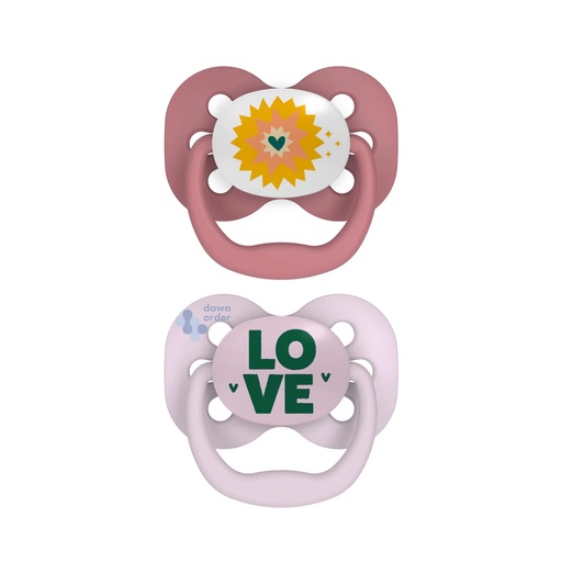 Baby & Love Pacifier Pink