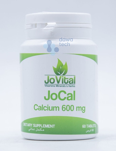 Jovital Jocal Calcium 600Mg 60 Capsules