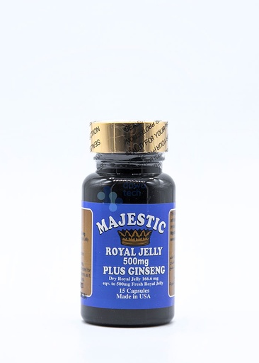 Majestic Royal Jelly 500Mg 15'S Cap