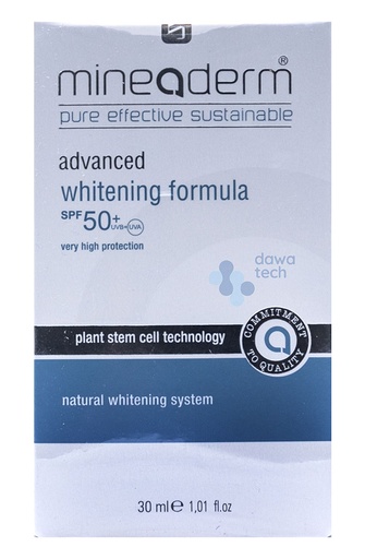 MINEADERM ADVANCED WHITENING FORMULA SPF+50 (30 ml)