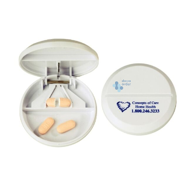 Pill Boxes And Cutter