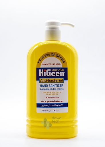 Higeen Hand Senitizer Gel Pump Maracuja