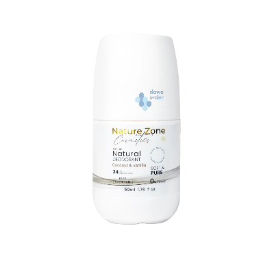 Nature Zone Roll-On Deodorant Coconut & Vanilla (50 Ml)