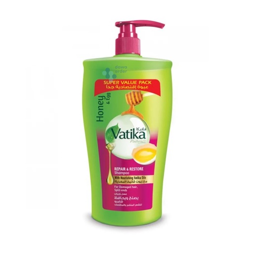 Vatika Repair&Restore Shampoo 600Ml