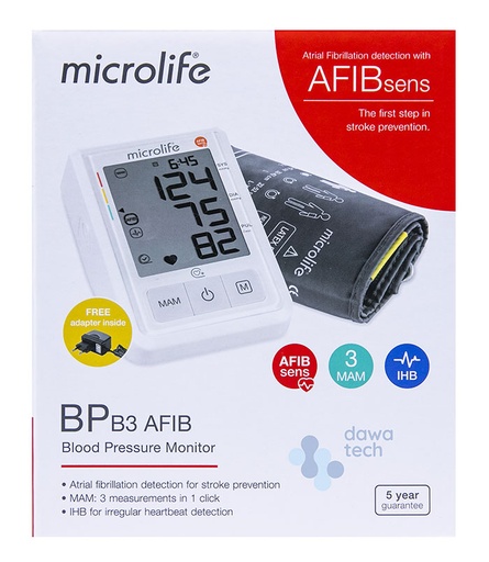Microlife B3 Afib Blood Pressure Monitor