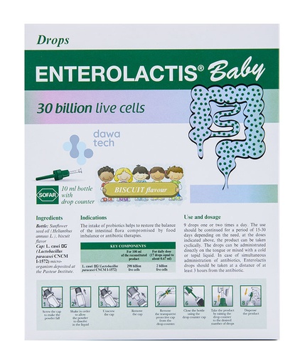 Enterolactis Baby Drops