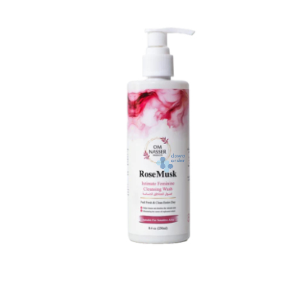 Om Nasser Rosemusk Intimate Feminine Cleansing Wash (250 Ml)