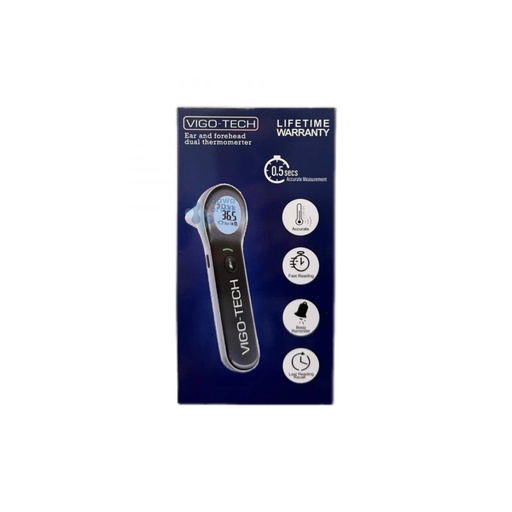 Vigo-Tech Ear And Forehead Thermometer