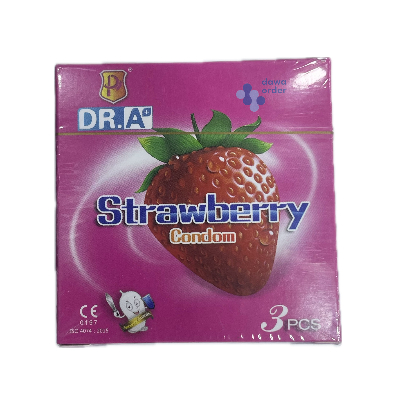 Dr.A+ Strawberry Condom