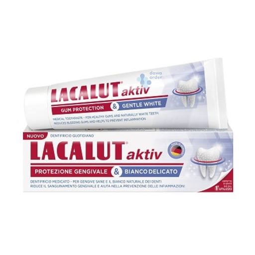 Lacalut Aktiv Gum Protection &Gentle White