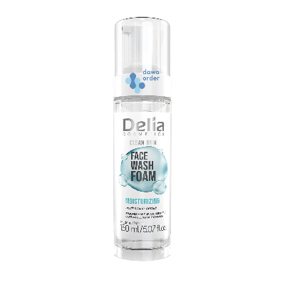 Delia Face Wash Foam Moisturizing 150Ml