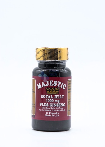 Majestic Royal Jelly 1000Mg Cap 15