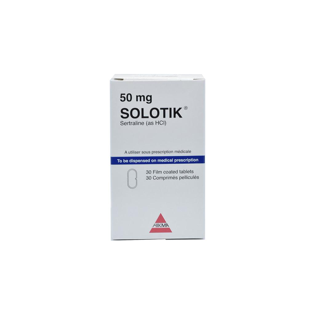 Solotik 50 mg oral film coated tablets