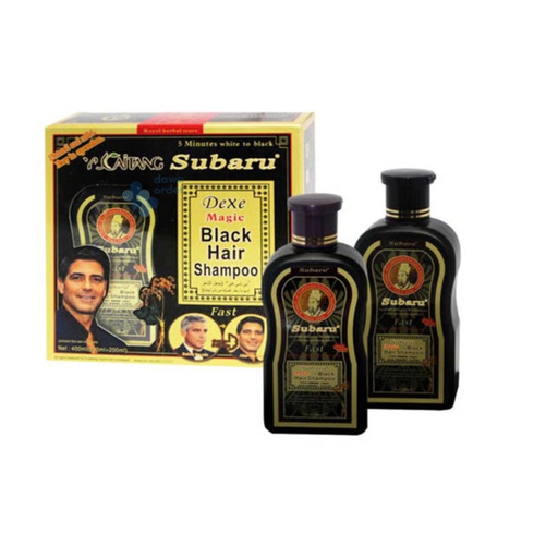 Subaru Dexi Magic Black Hair Shampoo Kit