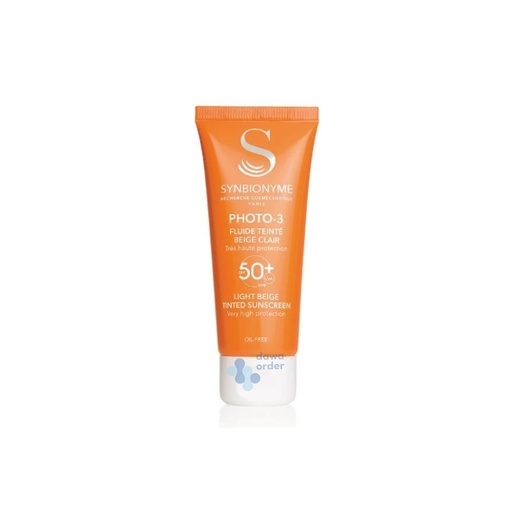 Synbionyme Fluid Light Beige Tinted Sunscreen 40Ml