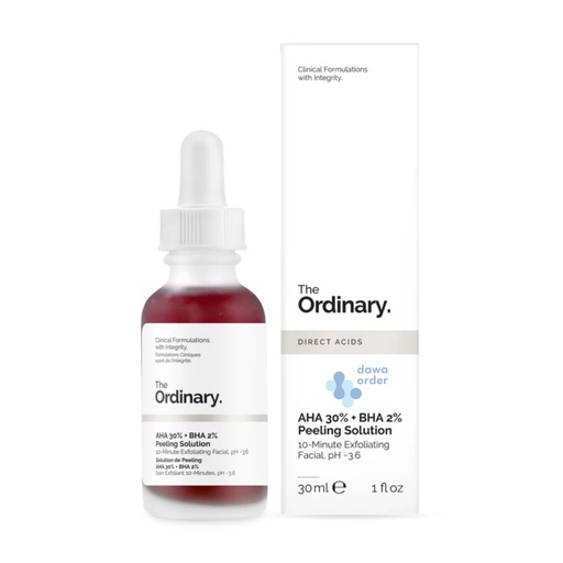 The Ordinary Aha + Bha Peeling Solution