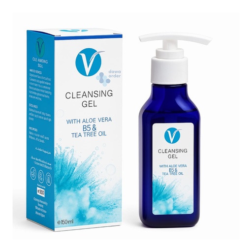 V Cleansing Gel With Aloe Vera B5&Tea Tree Oil