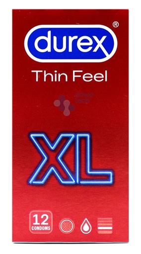 Durex Thin Feel Xl 12 Con