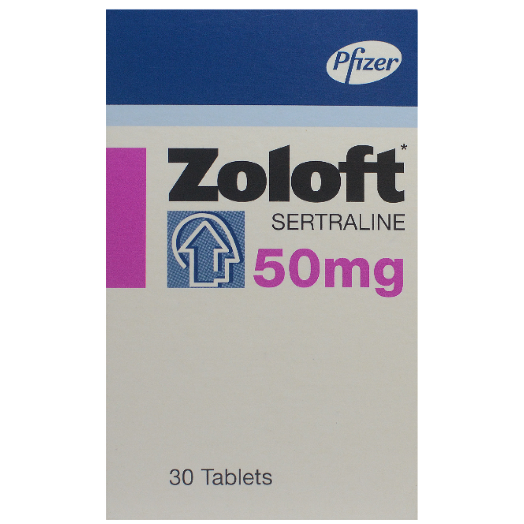 ZOLOFT 50 mg 30 Oral Tablet