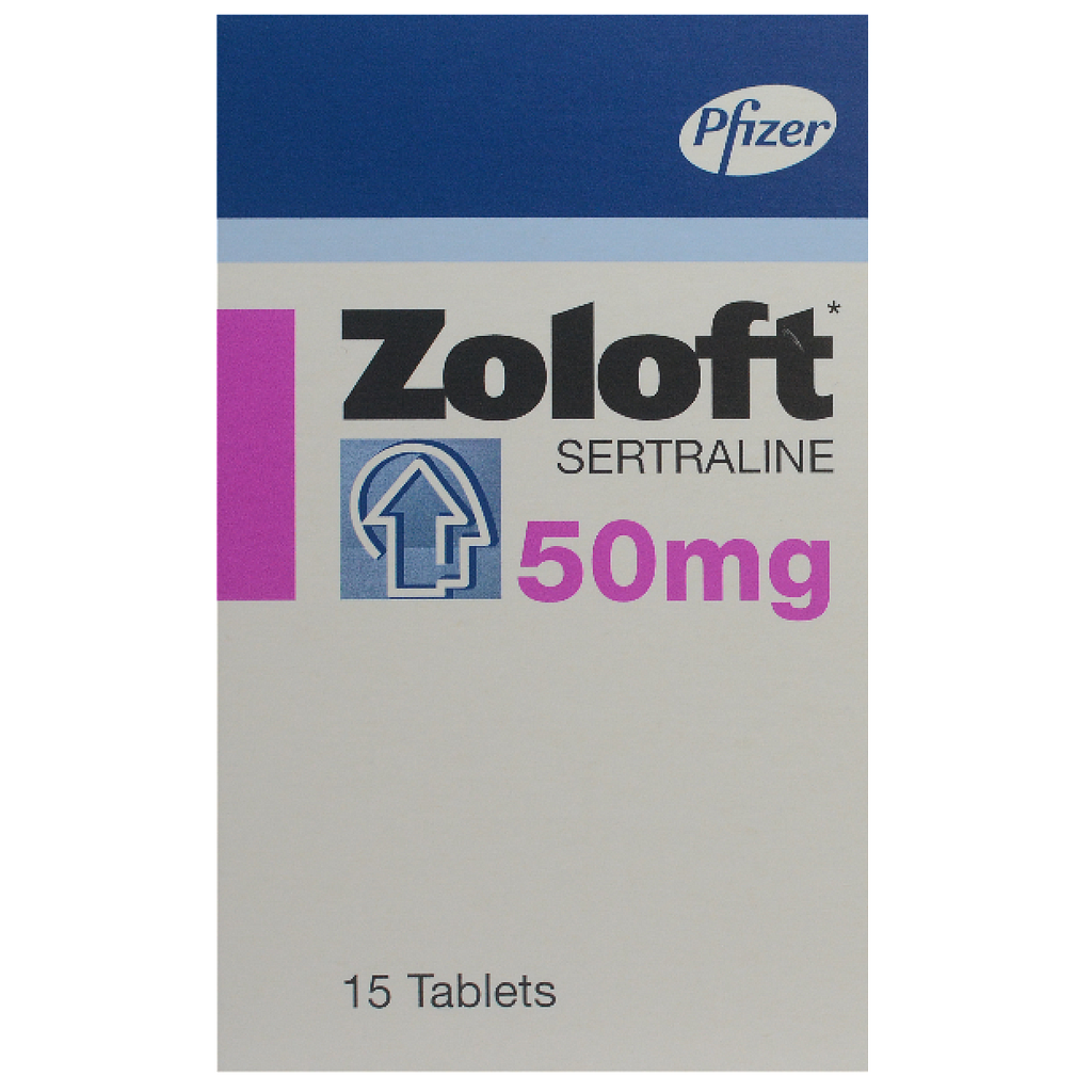 ZOLOFT 50 mg 15 Oral Tablet