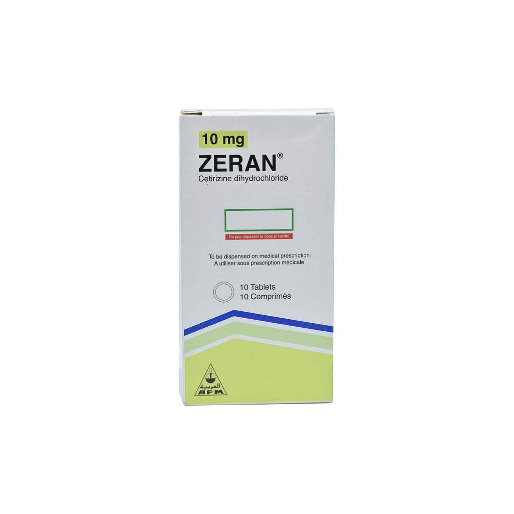 Zeran   10 mg 10 Oral Tablet