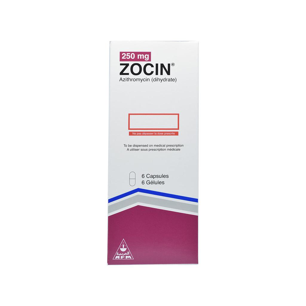Zocin 250 mg Capule 6'S  