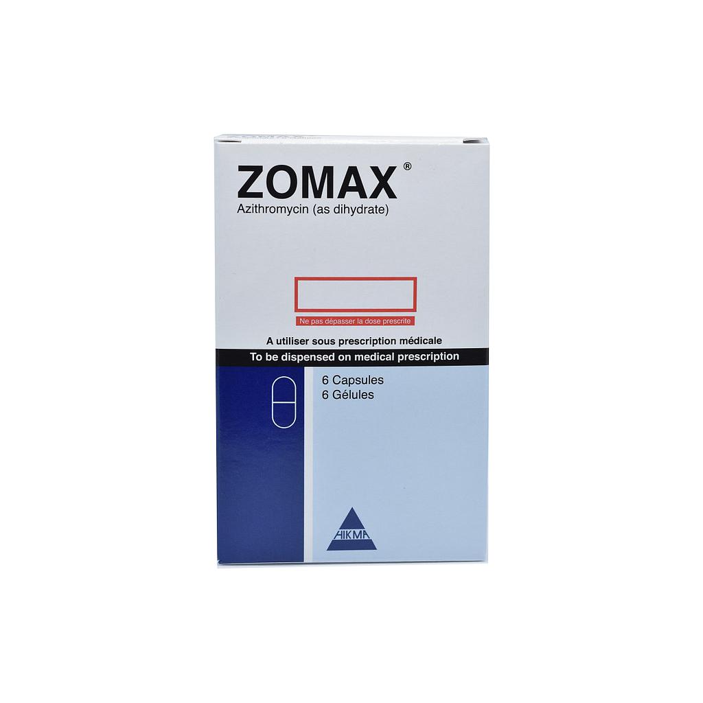 Zomax 250 mg Oral Capsule