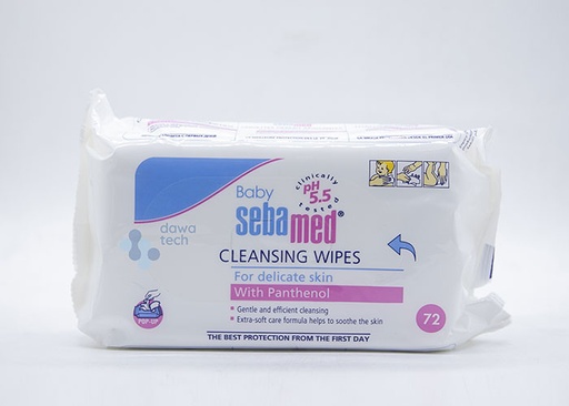 Sebamed Baby Cleansing Wipes (72 Pcs)