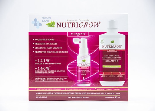 Nutrigrow Dry &Normal Hair Serum Kit
