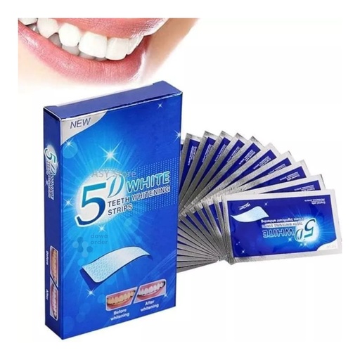 5D لزق تبييض أسنان