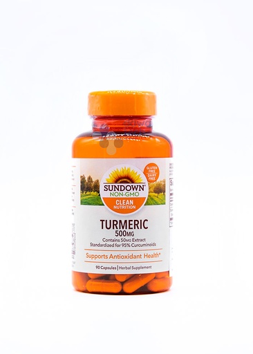 SUNDOWN TURMERIC 500mg (90 CAPSULES )