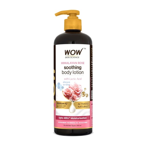 Wow Himalayan Rose Body Lotion (400Ml)
