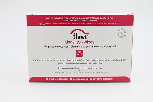 Ilast Lingettes Wipes 20 Sachets