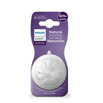 AVENT NATURAL TEATS (6 m+) (2 PCS)