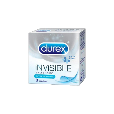 Durex Invisible 3 Pk