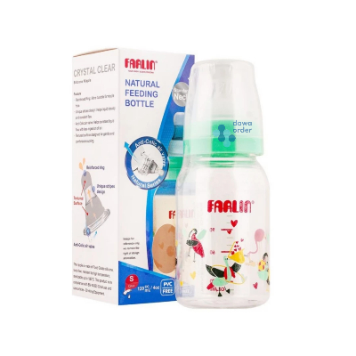 Farlin Feeding Bottel 120 Ml Glaas
