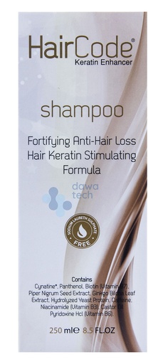 Hair Code Shampoo 250 Ml