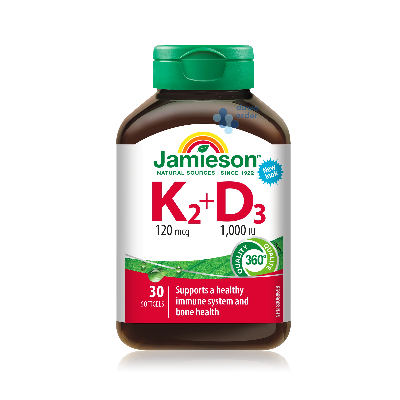 K2 D3 1000 Iu 30 Cap