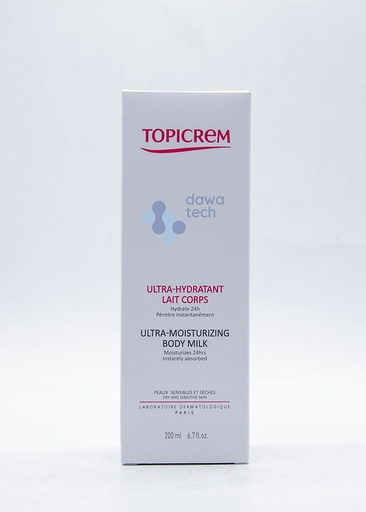 Topicrem Ultra Hidratante Body Milk (200Ml)