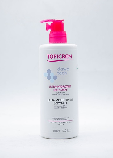 Topicrem Ultra-Moisturizing Body Milk (500 Ml)