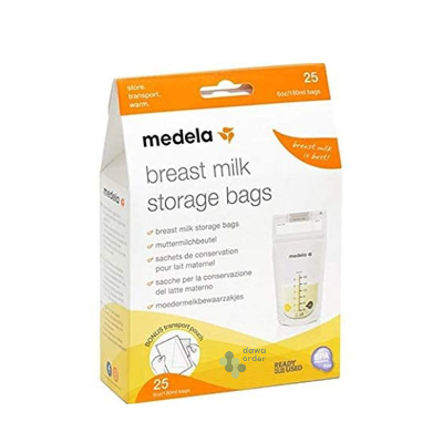 Medela Breast Milk Storage Bags 25 Pcs