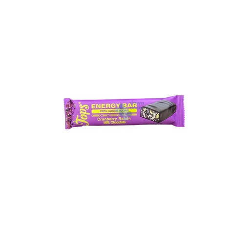 Tops Energy Bar Cranberry Raisin Milk Chocolate (50 G)