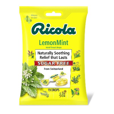 Ricola Lemon Mint Bag