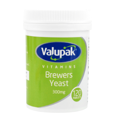 Valupak Brewers Yeast (300 Mg) (180 Tablets)