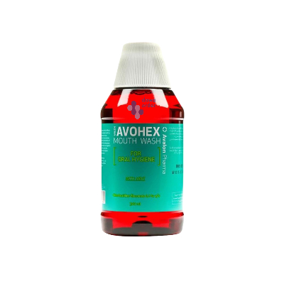 Avohex Mouth Wash Hygiene With Mint 300 Ml