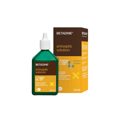 Betadine Antiseptic Solution (120 Ml)
