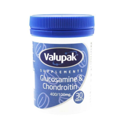 Valupak Glucosamine + Chondroitin (400 Mg/100 Mg) (30 Tablets )