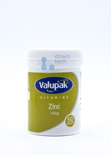 VALUPAK ZINC (60 TABLETS)