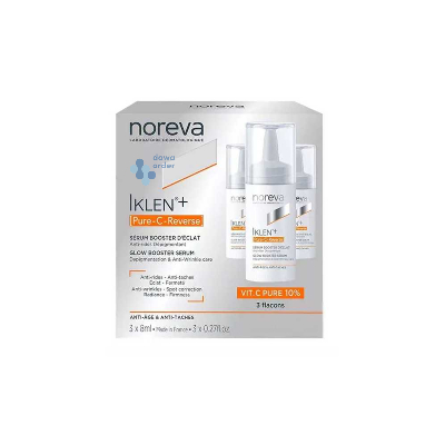 Noreva Iklen + Pure C Reverse Booster Serum 3 Amp