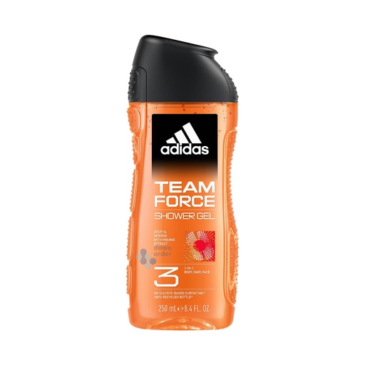 ADIDAS TEAM FORCE SHOWER GEL 250ML